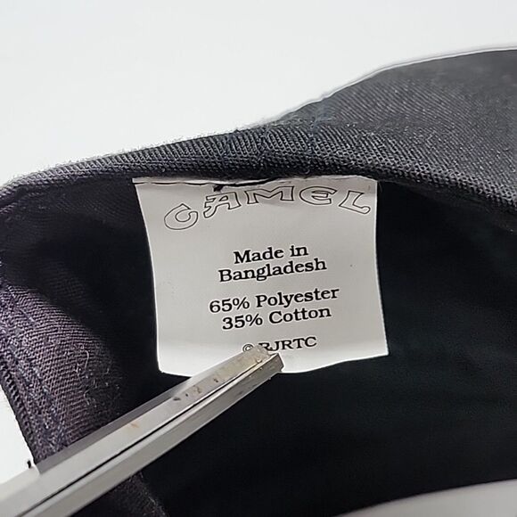Vintage 90s Camel Cigarette Black Snapback Hat - Picture 6 of 11